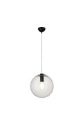Lampa wisząca TONDA czarna 30 cm