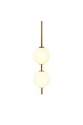 Lampa ścienna BERRY LED złoty biały 103 cm