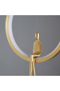 Lampa wisząca AMICI led złota 27 cm