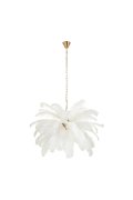 Lampa wisząca EMU pióra białe 100 cm
