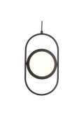 Lampa wisząca ELIPSE MINI LED czarna 32 cm