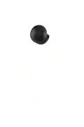 Lampa ścienna FANTASIA czarna 30 cm