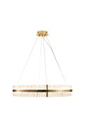 Lampa wisząca AURA LED złota 85 cm