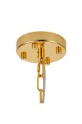 Lampa wisząca SPLENDORE złota 50 cm