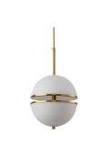 Lampa wisząca SFERA-1 LED złota 20 cm