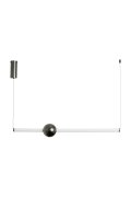 Lampa wisząca O-LINE LED 93 cm czarna