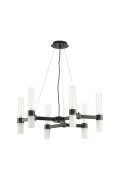 Lampa wisząca CANDELA-6 czarna 70 cm