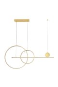 Lampa wisząca NEW AGE LED złoty 120 cm