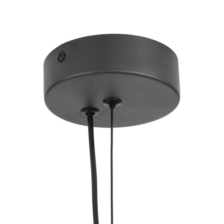 Lampa wisząca ENZO czarno złota 40 cm
