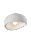 Plafon sufitowy STONE biały 50 cm
