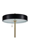 Lampa podłogowa ARTDECO czarno - złota 162 cm