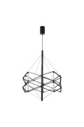 Lampa wisząca SPACE LED czarna 60 cm