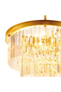 Lampa wisząca SPLENDORE złota 50 cm