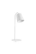 Lampa stołowa ZEN T biała 56 cm