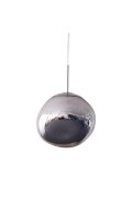 Lampa wisząca GLAM L srebrna 38 cm