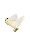 Lampa ścienna BEE LED złota 22 cm