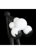 Lampa podłogowa WOMAN czarna 180 cm