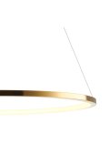 Lampa wisząca CIRCLE SLIM 60 LED złoty 60 cm