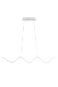 Lampa wisząca ZIGZAG LED biała 90 cm