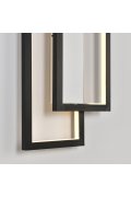 Lampa ścienna SYMMETRY-100 LED czarna 100 cm