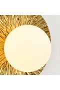 Lampa ścienna SUN L złota 40 cm