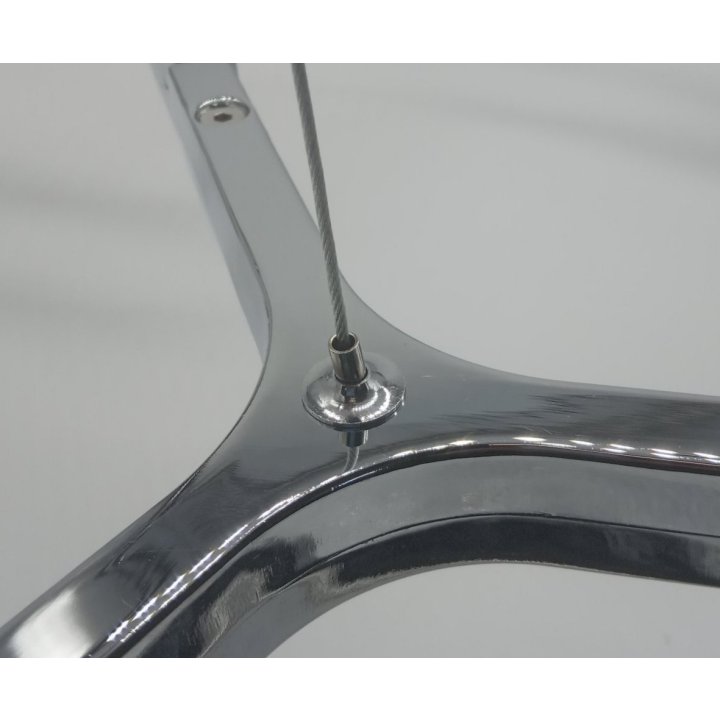 Lampa wisząca CANDLES-12B chrom 106 cm