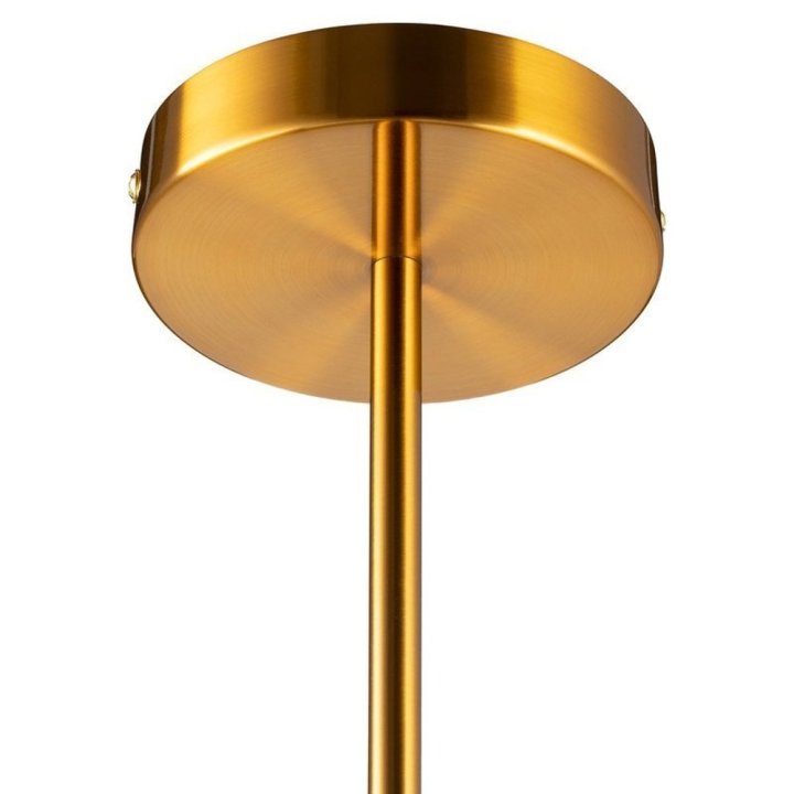 Lampa wisząca VENUS-2 mosiądz 44 cm , białe klosze
