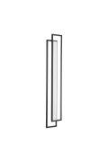 Lampa ścienna SYMMETRY-160 LED czarna 160 cm