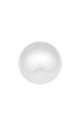 Lampa ogrodowa pufa APPLE M LED RGBW 16 kolorów 56 cm