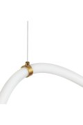 Lampa wisząca SNAKE LED wąż ledowy złota 500 cm