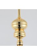 Lampa wisząca QUEEN-1 złota 18 cm