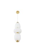 Lampa wisząca BRILLA-3 LED złota 23 cm
