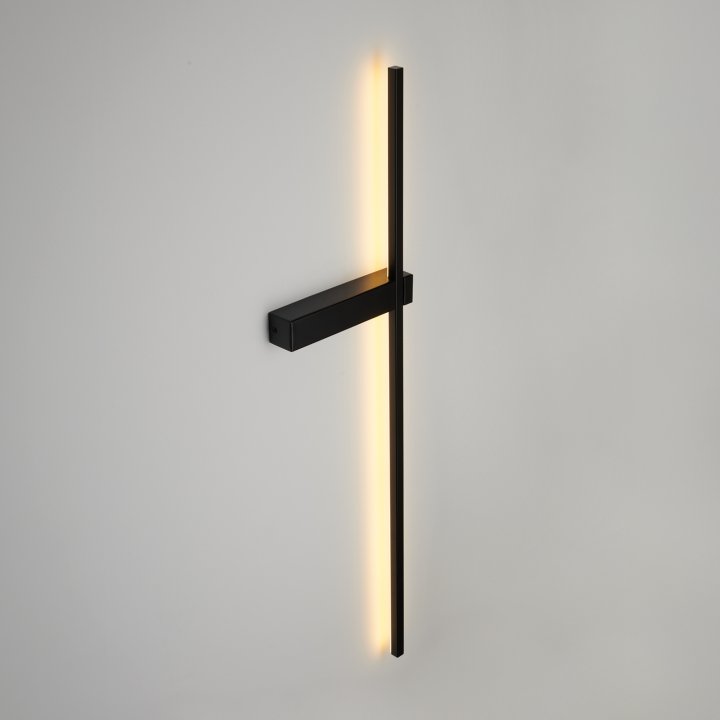 Lampa ścienna SOUL LED czarna 90 cm