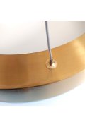 Lampa wisząca CIRCLE 120 LED mosiądz szczotkowany 120 cm