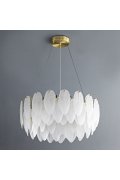 Lampa wisząca PIUMA biała 60 cm