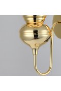 Lampa ścienna QUEEN złota 25 cm