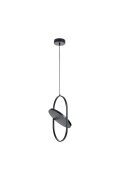 Lampa wisząca ELIPSE M LED czarna 45 cm