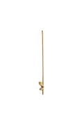 Lampa ścienna LED FLORENCE złota 86 cm - nowoczesny kinkiet dekoracyjny