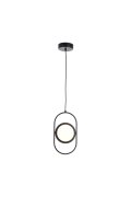 Lampa wisząca ELIPSE MINI LED czarna 32 cm