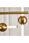 Lampa wisząca O-LINE L-4 LED mosiądz 110 cm