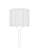 Lampa ścienna SERGIO-1 złota 40 cm