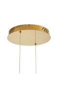 Lampa wisząca CIRCLE 60+80 LED złoty połysk na 1 podsufitce