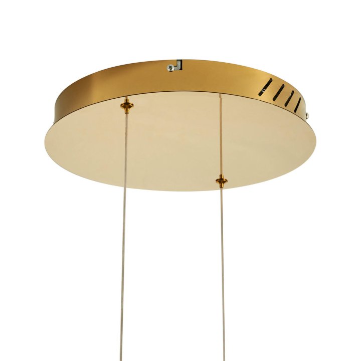 Lampa wisząca CIRCLE 60+80 LED złoty połysk na 1 podsufitce