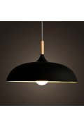 Lampa wisząca SAUCER czarna 45 cm