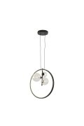 Lampa wisząca ORION RING LED czarny 40 cm