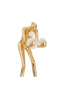 Lampa podłogowa WOMAN-2 GOLD złoty połysk 190 cm