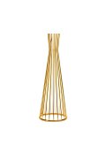 Lampa podłogowa FILO-1 czarno - złota 145 cm