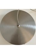 Lampa wisząca CIRCLE 40 LED nikiel szczotkowany 40 cm
