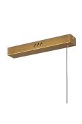 Lampa wisząca LONGIN-120 LED złoty 120 cm