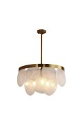 Lampa wisząca AURORA mosiądz 60 cm
